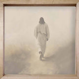 Jesus Walking Framed Art