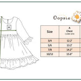Kids Brown & Peach Vintage Floral Tulle Fall Dress