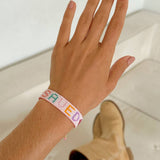 Saved Micro Bead String Bracelet