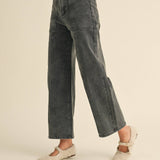 Paneled Stretch Pants | Black