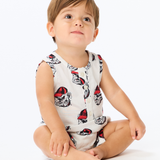 The Georgia Bulldogs Unisex Henley Onesie