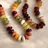 Chunky Artisan Beaded Statement Necklace