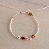 Miyuki Mini Daisy Bracelet