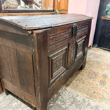 Antique 17th Century Charles II Yorkshire Coffer Chest