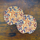 Hunting Camo Car Coasters