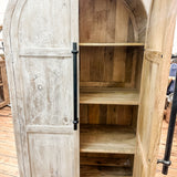 Sarah Solid Door Arch Cabinet