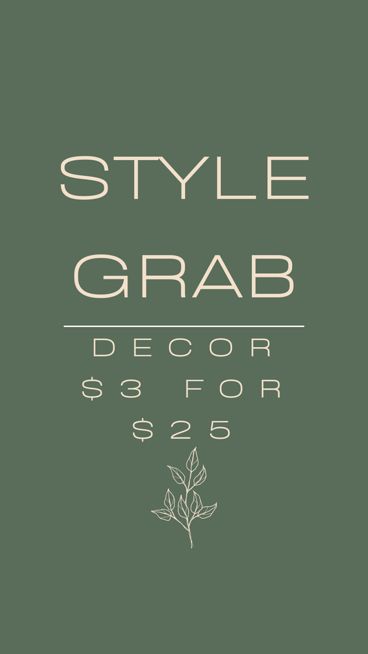 [Style Grab] Decor- 3 for $25