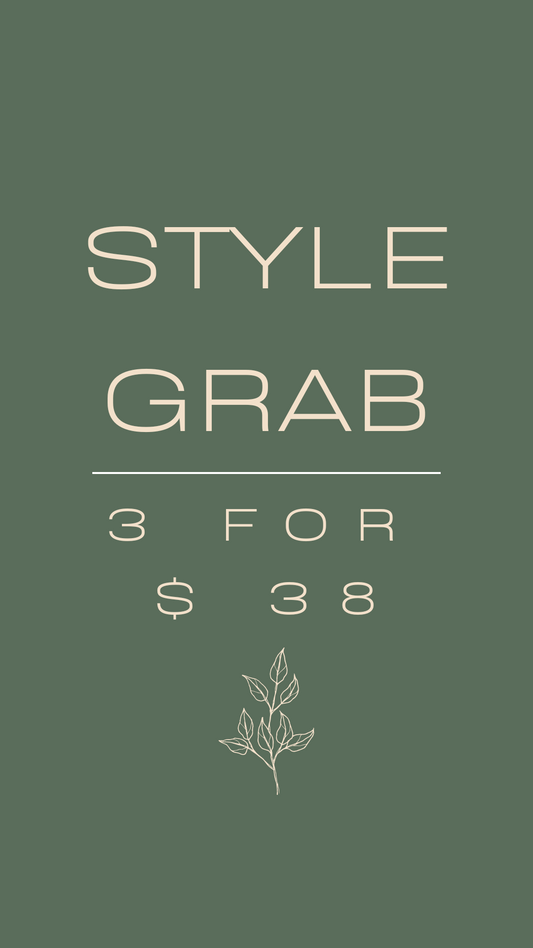 [Style Grab] Clothing- 3 for $38