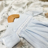 Katie and Kyle Smocked Footie