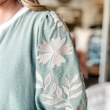 Solid Airflow Peplum Blouse