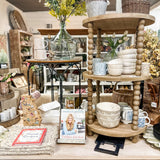 Two Tier Round Table