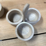 Wooden Three Bowl Serving Container