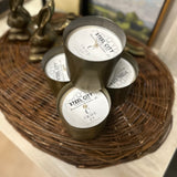 BEST SELLER! Gold Pewter Tin Candle