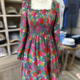 Vivi Floral Smocked Dress