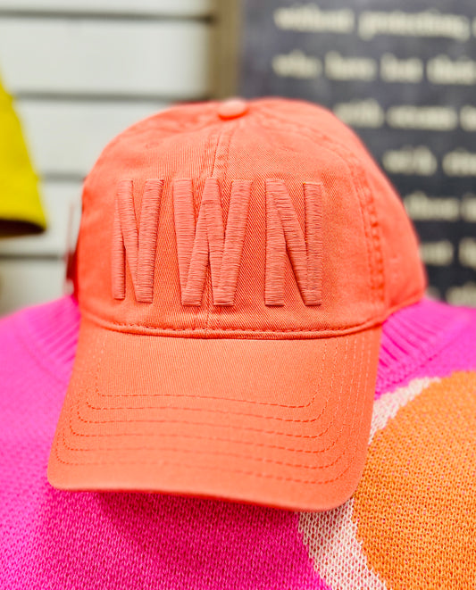 NWN Monochrome Hats: Coral Cotton
