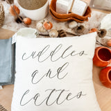 Cuddles & Lattes Pillow