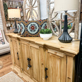 Fiona Four Solid Door Console Credenza Server