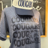 Cougar Embroidered Trucker Hat | Navy