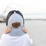 Saltwater Boys Co. Leather Logo Hat