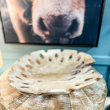 Teak Eyelet Large Bowl