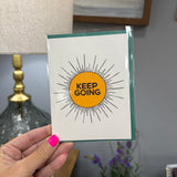 Keep Going Card