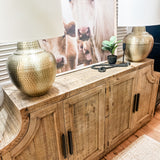 Curved Console Solid Doors