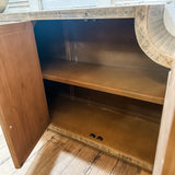 Curved Console Solid Doors