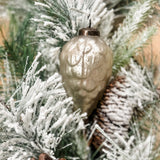 Glass Pinecone Ornament | 4in | Assorted Colors