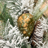 Glass Pinecone Ornament | 4in | Assorted Colors