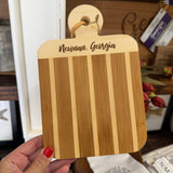 Newnan Georgia Bamboo Cutting Board