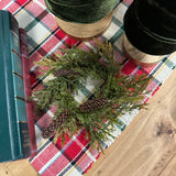 5” Pine Candle Ring