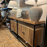 Modern Wooden Side Board Console
