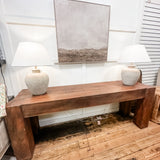 Recycled Wood Console Table