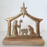 Golden Nativity on Base