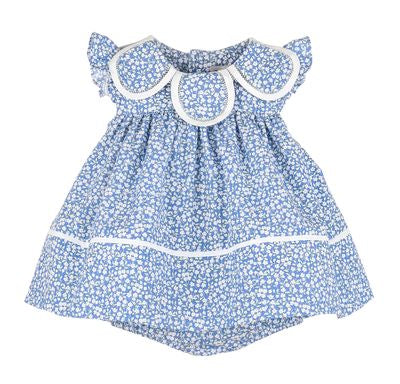 Sophie & Lucas Bloomy Petals Float Dress | Blue Print