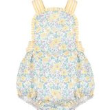 Sophie & Lucas Girls Sunny Spring Yellow Floral Bubble