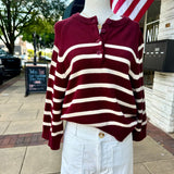 Amber Striped Sweater