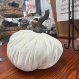 White Velvet Pumpkin