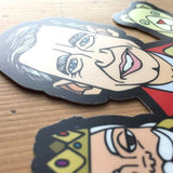 Fred Rogers Sticker | Puppets | Waterproof Vinyl Decal