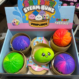 Squishy dumpling  MYSTERY rainbow and solid colors mix 