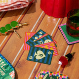 Waterproof Playing Cards, Colorful Plaid
