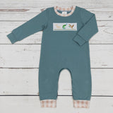 Hunting Appliqué Boy Romper