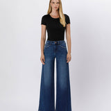 Libby Tummy Control High Rise Wide Leg Jeans
