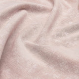 Violet Floral Muslin Baby Blanket with Ruffle Trim