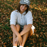 In Good Company Gingham Patch Hat
