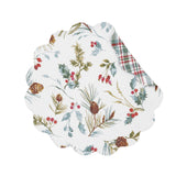 Christmas Edith Round Placemat