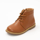 Cinnamon Scallop Trim Boot