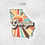 Georgia Stickers: Multiple Designs