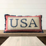 USA Lumbar Pillow Stonewashed