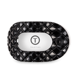 Teleties Flat Round Quilted Hair Clip
